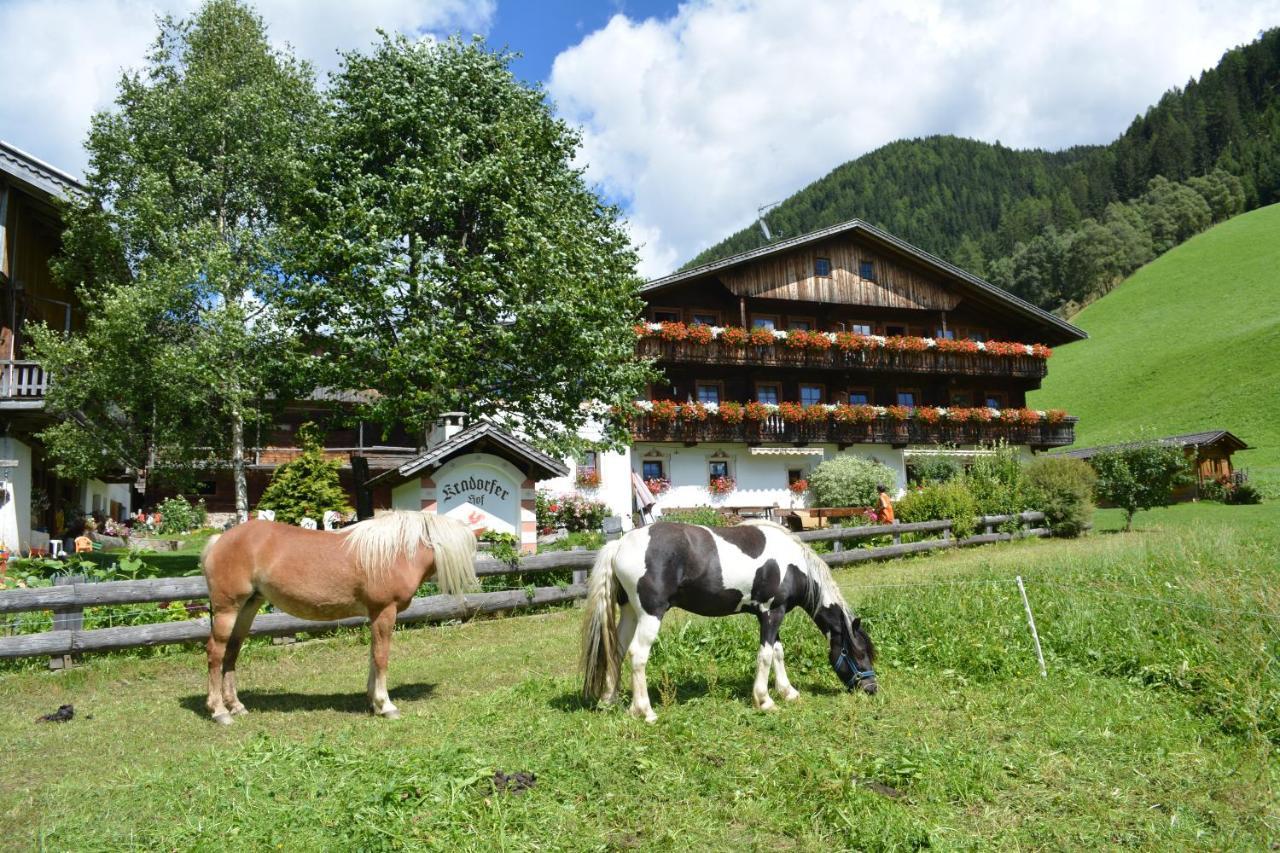 Kradorferhof Lägenhet Santa Maddalena in Casies Exteriör bild
