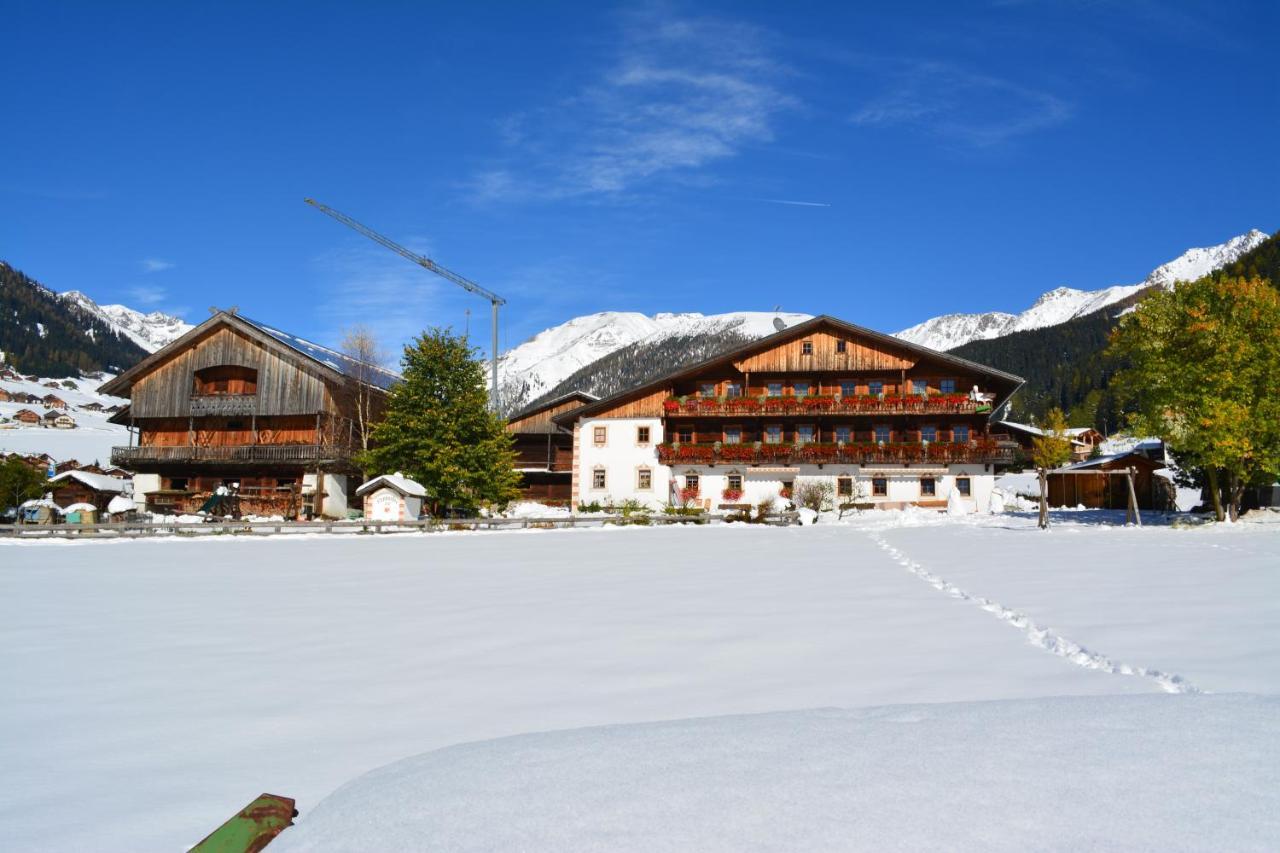 Kradorferhof Lägenhet Santa Maddalena in Casies Exteriör bild