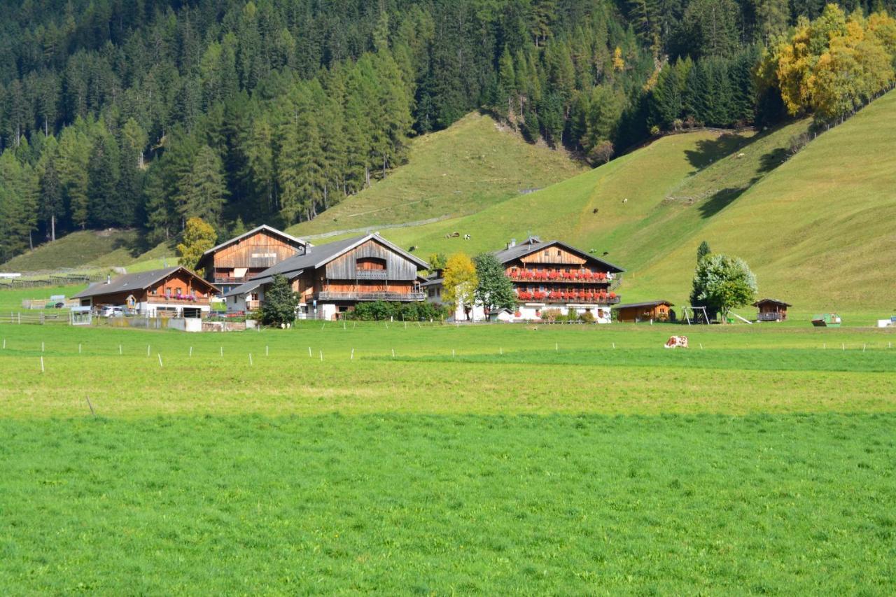 Kradorferhof Lägenhet Santa Maddalena in Casies Exteriör bild